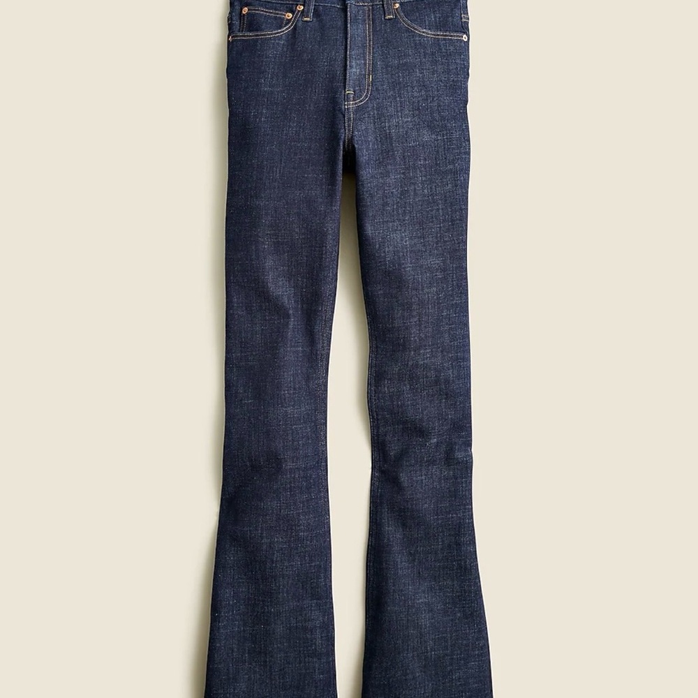 J. Crew Dark Indigo Bootcut Jeans